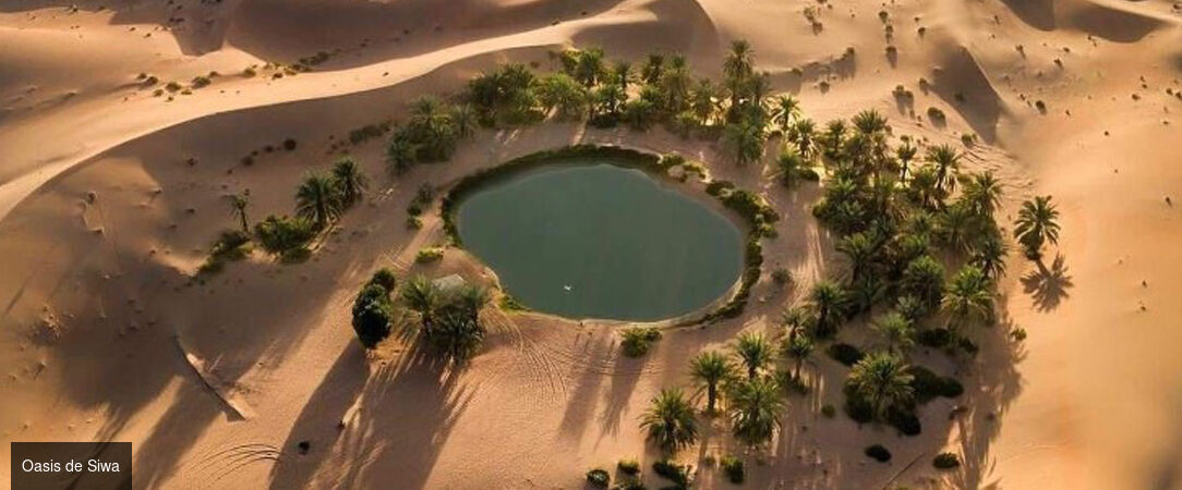 Richesses d’Égypte et oasis de Siwa - Circuit groupé  de 8 ou 15 jours à travers les âges, ponctuée d’une croisière sur le Nil en option et de mille et une merveilles. - Égypte : Le Caire, Alexandrie & Siwa