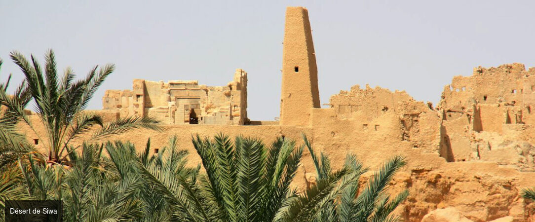 Richesses d’Égypte et oasis de Siwa - Circuit groupé  de 8 ou 15 jours à travers les âges, ponctuée d’une croisière sur le Nil en option et de mille et une merveilles. - Égypte : Le Caire, Alexandrie & Siwa