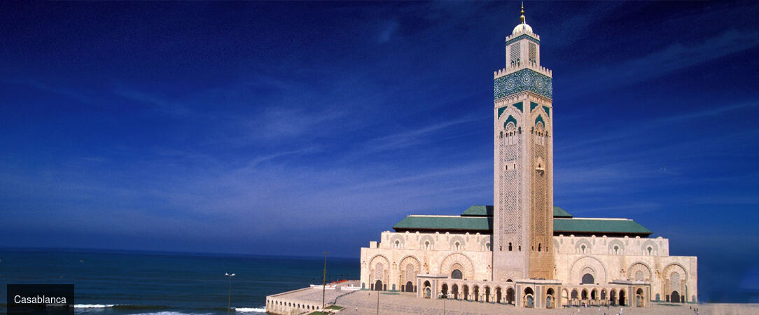 Grand Tour Impérial & aventure dans le désert - Circuit privatif de 9 nuits à travers les cités impériales du Maroc, des montagnes de l’Atlas aux dunes dorées du Sahara, jusqu’à la fascinante Marrakech. - Maroc : Casablanca, Fès, désert du Sahara & Marrakech