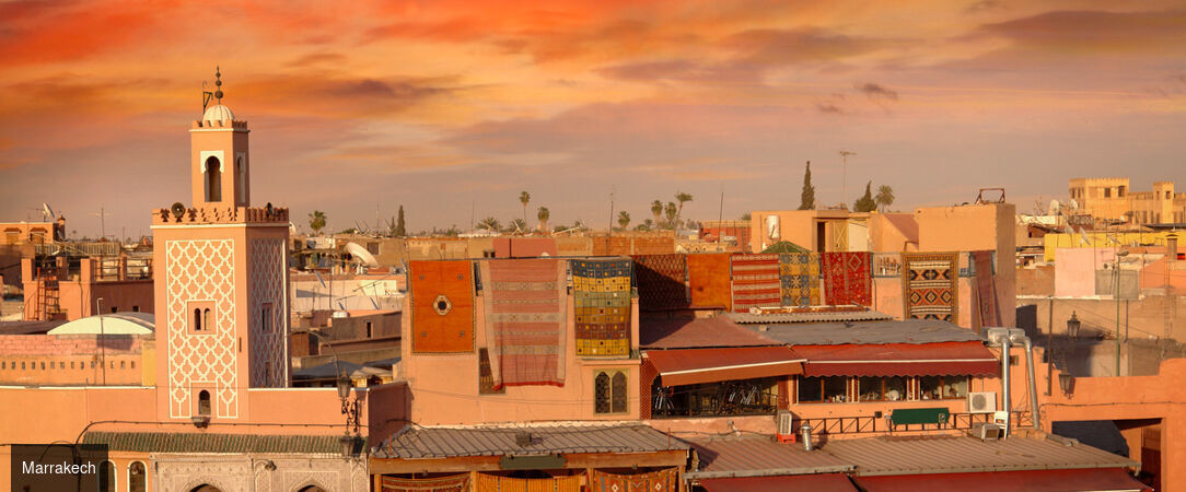 Grand Tour Impérial & aventure dans le désert - Circuit privatif de 9 nuits à travers les cités impériales du Maroc, des montagnes de l’Atlas aux dunes dorées du Sahara, jusqu’à la fascinante Marrakech. - Maroc : Rabat, Fès & Marrakech