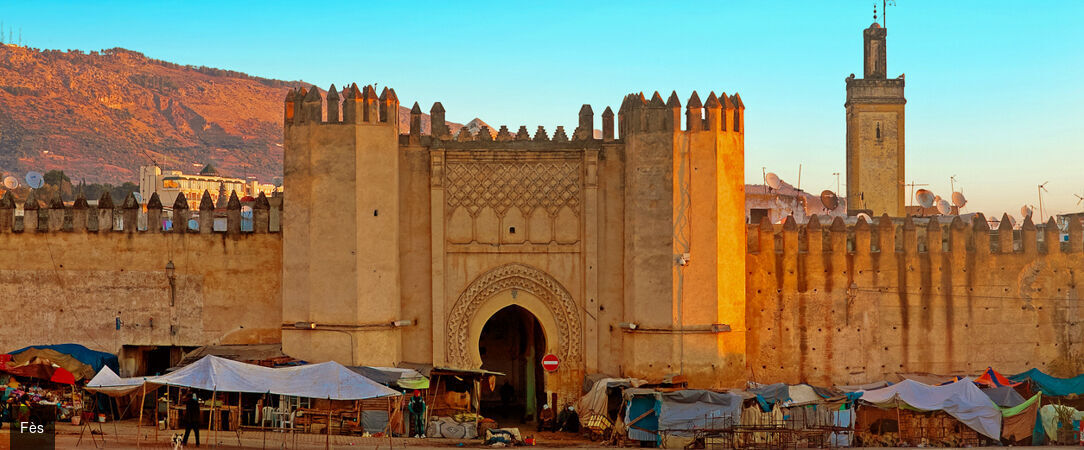 Grand Tour Impérial & aventure dans le désert - Circuit privatif de 9 nuits à travers les cités impériales du Maroc, des montagnes de l’Atlas aux dunes dorées du Sahara, jusqu’à la fascinante Marrakech. - Maroc : Rabat, Fès & Marrakech