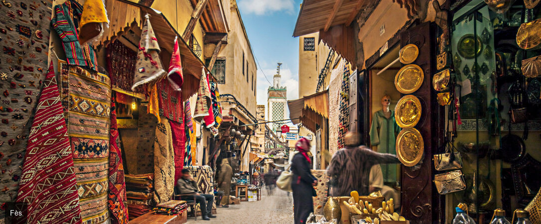 Grand Tour Impérial & aventure dans le désert - Circuit privatif de 9 nuits à travers les cités impériales du Maroc, des montagnes de l’Atlas aux dunes dorées du Sahara, jusqu’à la fascinante Marrakech. - Maroc : Rabat, Fès & Marrakech