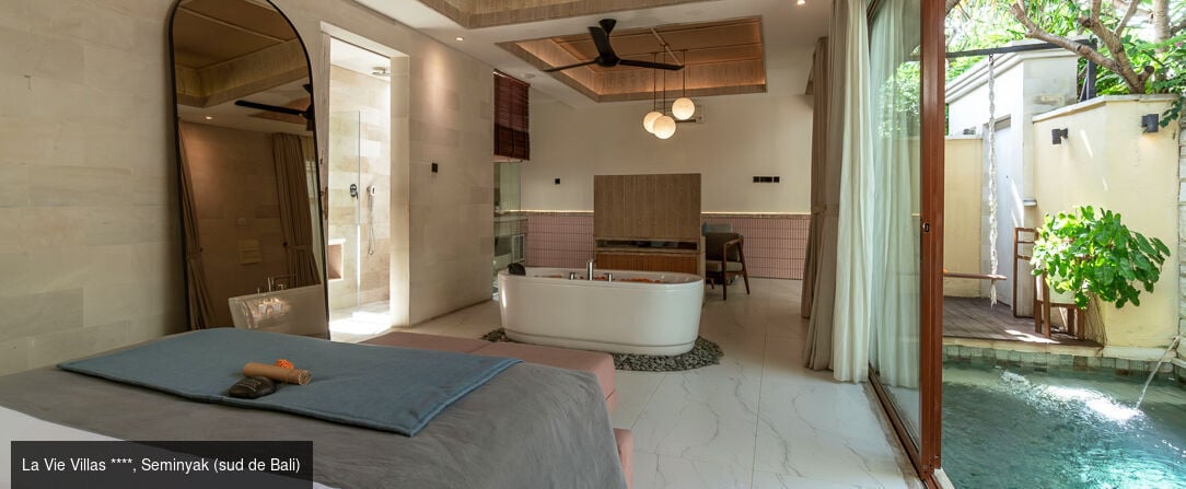 Quiétude et relaxation en Indonésie - Combiné de 7 à 18 nuits : quiétude & relaxation en trois étapes au cœur de l'Indonésie. - Indonésie : Ubud, Lombok & Seminyak