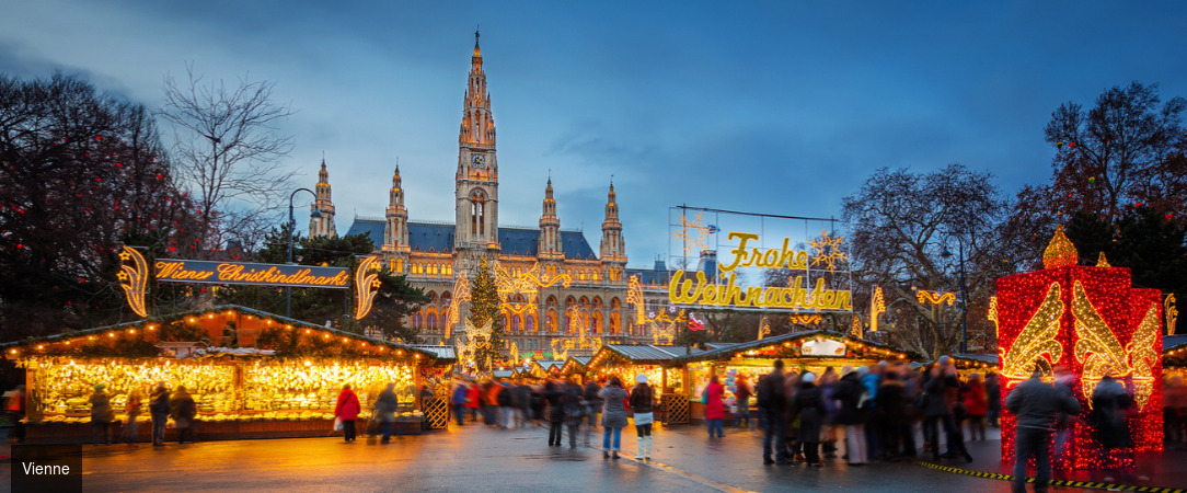 Les marchés de Noël des grandes capitales danubiennes - Croisière de 4 nuits au fil du Danube, de Vienne à Budapest et Bratislava, entre lumières de l’Avent, marchés enchantés et traditions gourmandes. - Autriche, Hongrie & Slovaquie