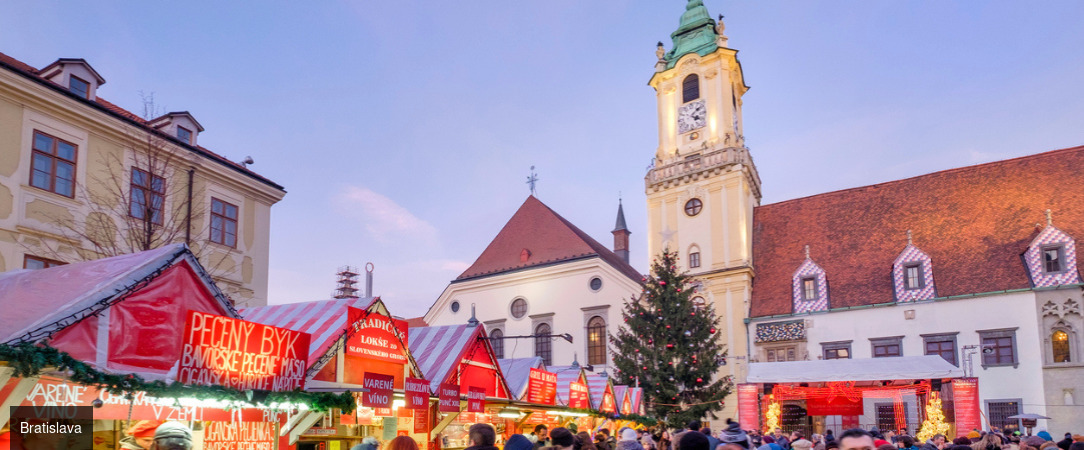 Les marchés de Noël des grandes capitales danubiennes - Croisière de 4 nuits au fil du Danube, de Vienne à Budapest et Bratislava, entre lumières de l’Avent, marchés enchantés et traditions gourmandes. - Autriche, Hongrie & Slovaquie