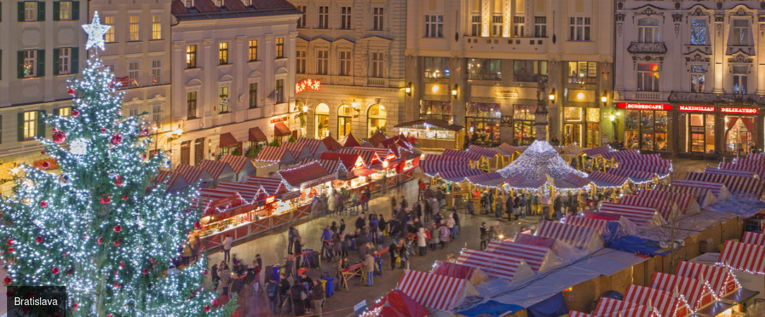 Les marchés de Noël des grandes capitales danubiennes - Croisière de 4 nuits au fil du Danube, de Vienne à Budapest et Bratislava, entre lumières de l’Avent, marchés enchantés et traditions gourmandes. - Autriche, Hongrie & Slovaquie