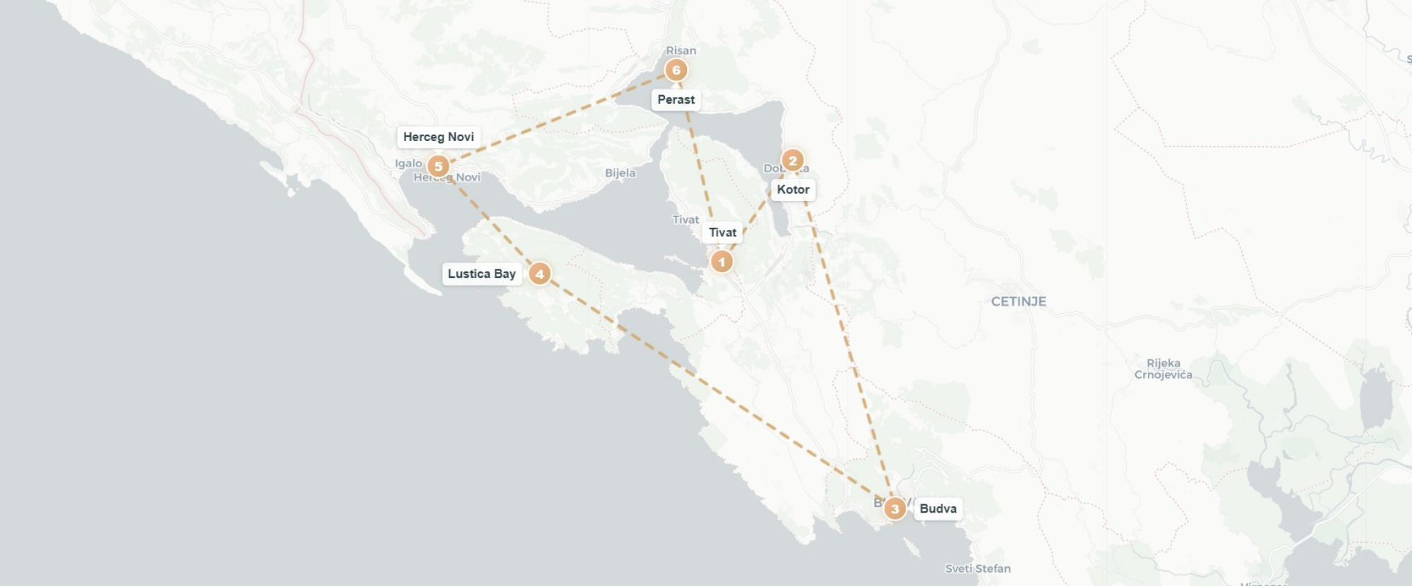 Découvrez les merveilles du Monténégro sur une goélette de luxe - Croisière de 7 nuits en goélette traditionnelle à la découverte des plus belles baies du Monténégro, entre cités médiévales et eaux cristallines. - Monténégro : de Tivat à Perast