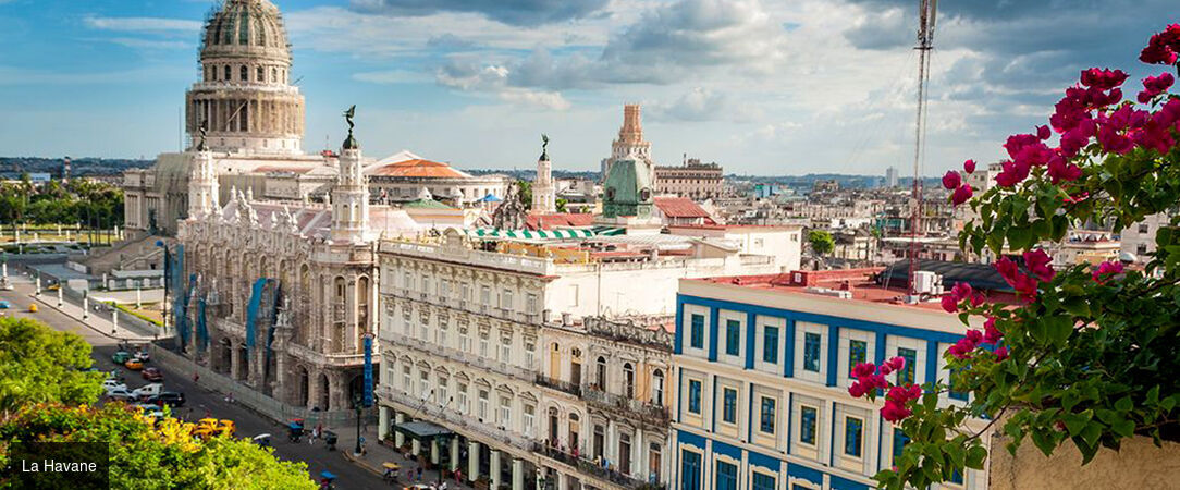 Rythmes cubains et lagons de Cayo Santa María - Combiné de 5 à 14 nuits entre l’effervescence de La Havane et les plages préservées de Cayo Santa María, pour vivre Cuba entre culture et douceur caribéenne. - Cuba : La Havane & Cayo Santa María