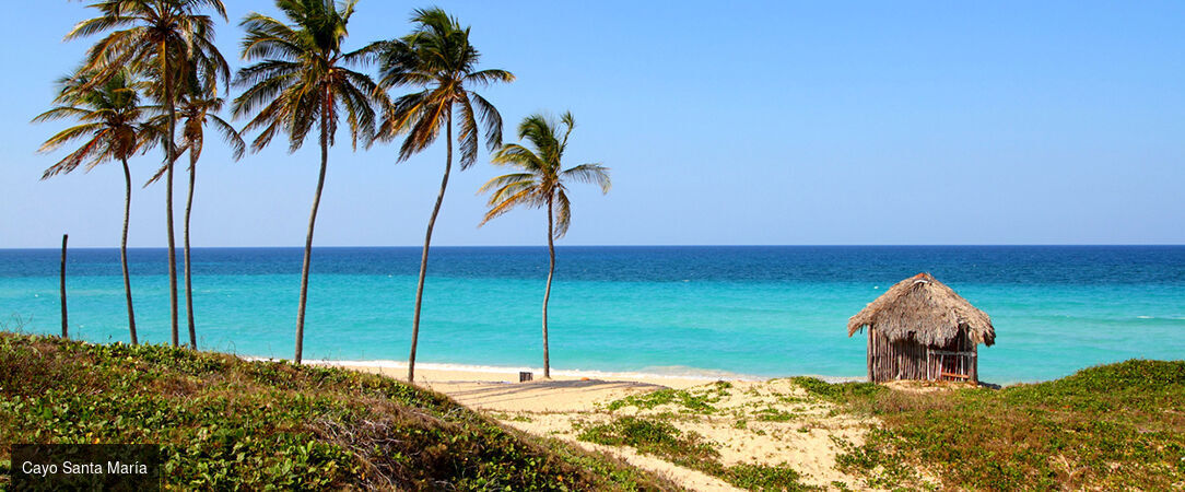 Rythmes cubains et lagons de Cayo Santa María - Combiné de 5 à 14 nuits entre l’effervescence de La Havane et les plages préservées de Cayo Santa María, pour vivre Cuba entre culture et douceur caribéenne. - Cuba : La Havane & Cayo Santa María