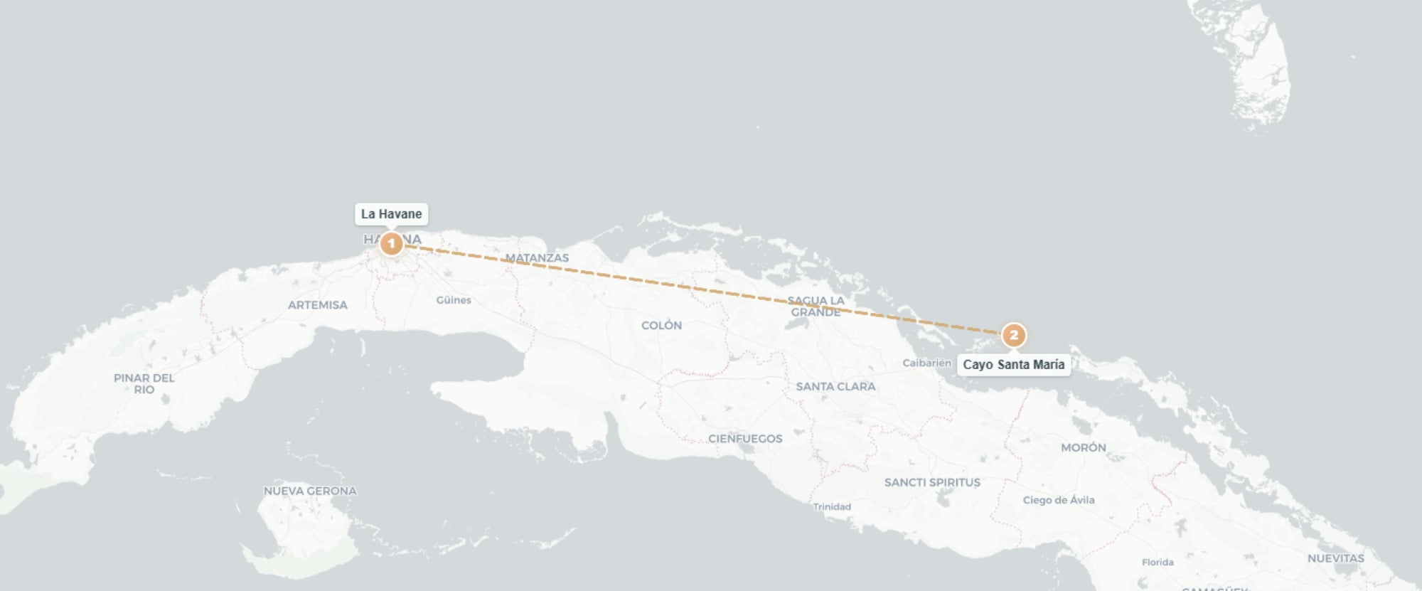 Rythmes cubains et lagons de Cayo Santa María - Combiné de 5 à 14 nuits entre l’effervescence de La Havane et les plages préservées de Cayo Santa María, pour vivre Cuba entre culture et douceur caribéenne. - Cuba : La Havane & Cayo Santa María