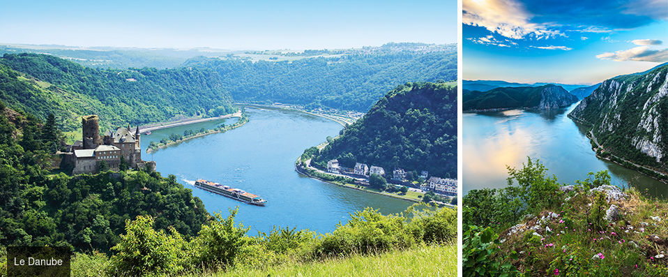 Au fil du Danube : Vienne, Budapest et les portes de fer avec Rivages du Monde - Croisière de 11 nuit au fil du Danube : Vienne, Budapest et les portes de fer avec Rivages du Monde - Le Danube