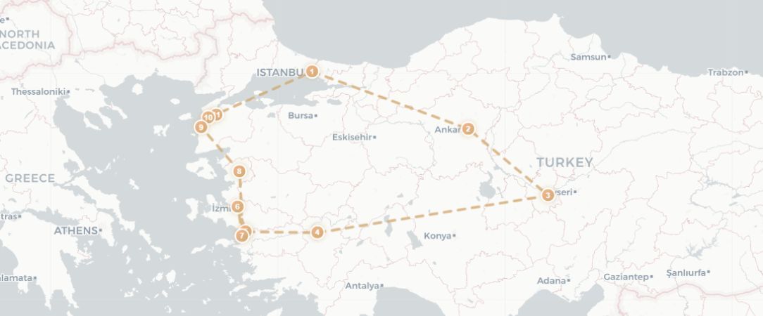 Les essentiels de la Turquie, d'Istanbul à Troie - Circuit groupé de 9 nuits pour découvrir les essentiels de la Turquie, d'Istanbul à Troie. - Turquie : d’Istanbul à Canakkale