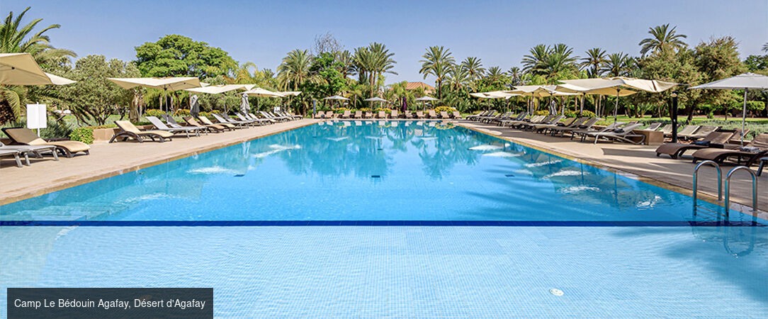 ÔCLUB Zen Barcelo Palmeraie et escapade dans le Désert d’Agafay - Un voyage exceptionnel au Maroc, entre Marrakech et le désert d’Agafay. - Maroc