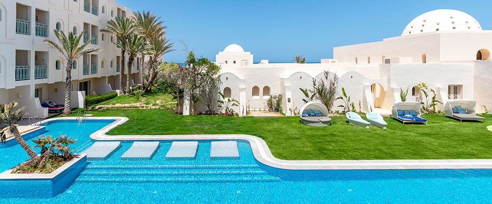Ulysse Palace Resort & Thalasso ★★★★★ - Un séjour face à la mer en All Inclusive. - Djerba, Tunisie