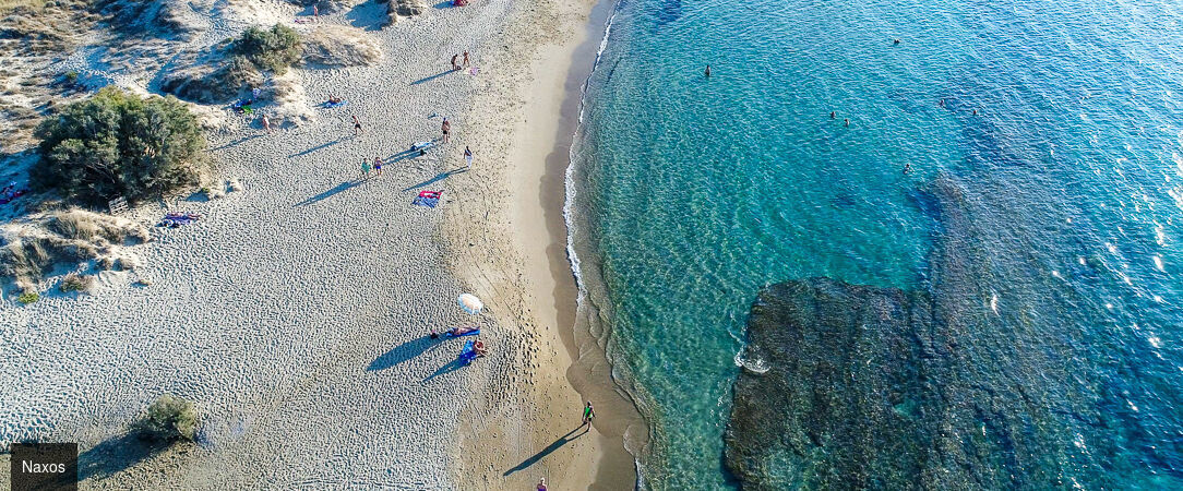 Joyaux emblématiques des Cyclades - Combiné de 7, 9 ou 11 nuits entre Santorin, Naxos et Mykonos, charme insulaire, découverte de paysages d’exception et ambiances uniques. - Grèce : Santorin, Mykonos, Naxos