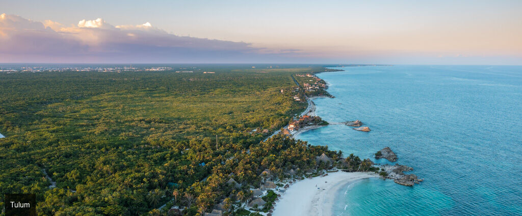 Séjour de rêve au Yucatán, entre cenotes & lagons - Un circuit privatif de 11 nuits à travers la péninsule du Yucatán, entre sites mayas majeurs, lagunes turquoise et parenthèses balnéaires caribéennes. - Mexique : Cancún, Tulum, Mérida & Holbox