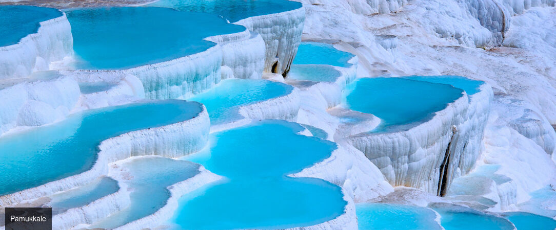 Périple au fil des merveilles de Turquie - Autotour de 5 nuits à travers la Riviera turque, les merveilles naturelles de Pamukkale et les rivages méditerranéens de Kaş. - Turquie : Antalya, Pamukkale & Kaş
