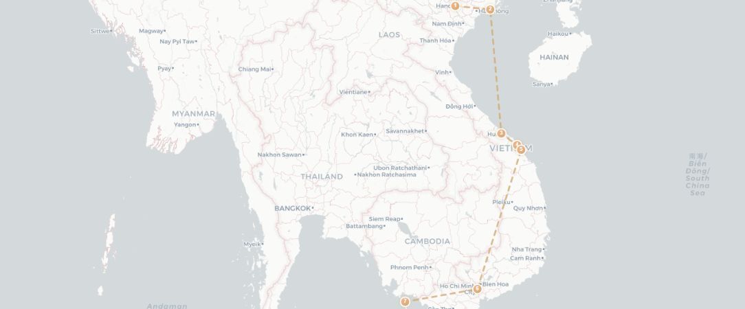 Trésors du Vietnam & plages de rêve avec extension à phu quoc - Circuit privatif de 9 à 16 nuits, entre culture vietnamienne et détente tropicale à Phu Quoc. - Vietnam : du Nord au Sud et Phu Quoc