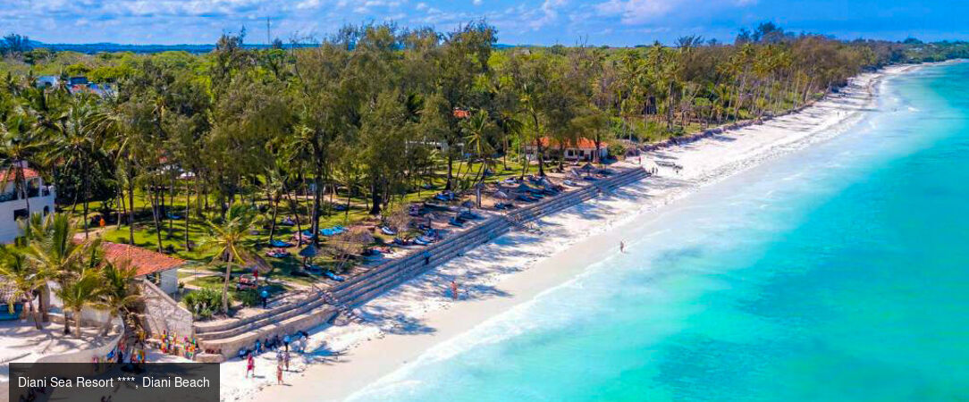De la savane aux rivages de Diani Beach - Séjour de 10 nuits alliant 3 nuits de safari dans les parcs de Tsavo et d'Amboseli à une semaine de détente en All Inclusive sur la plage de Diani Beach. - Kenya