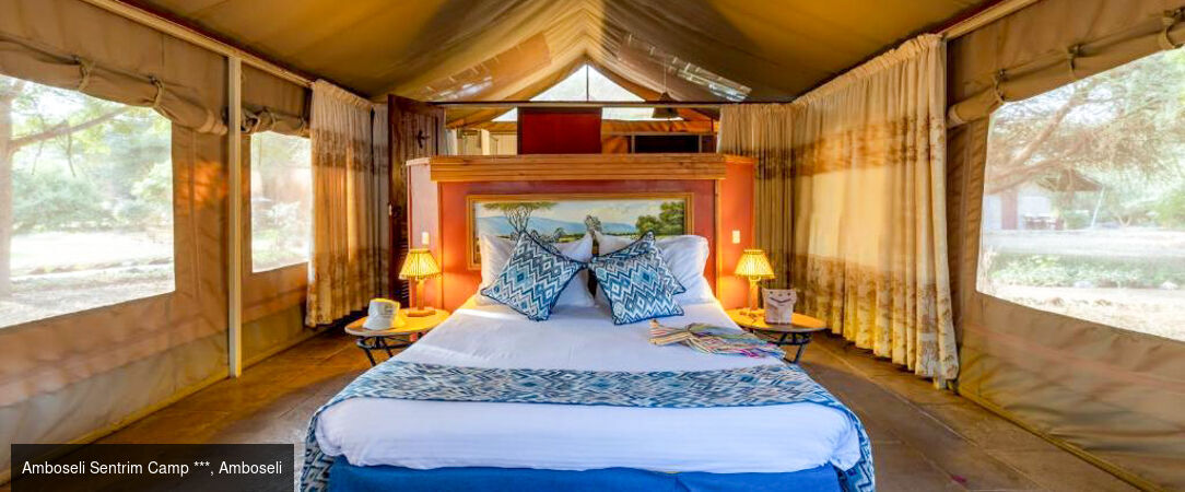 De la savane aux rivages de Diani Beach - Séjour de 10 nuits alliant 3 nuits de safari dans les parcs de Tsavo et d'Amboseli à une semaine de détente en All Inclusive sur la plage de Diani Beach. - Kenya