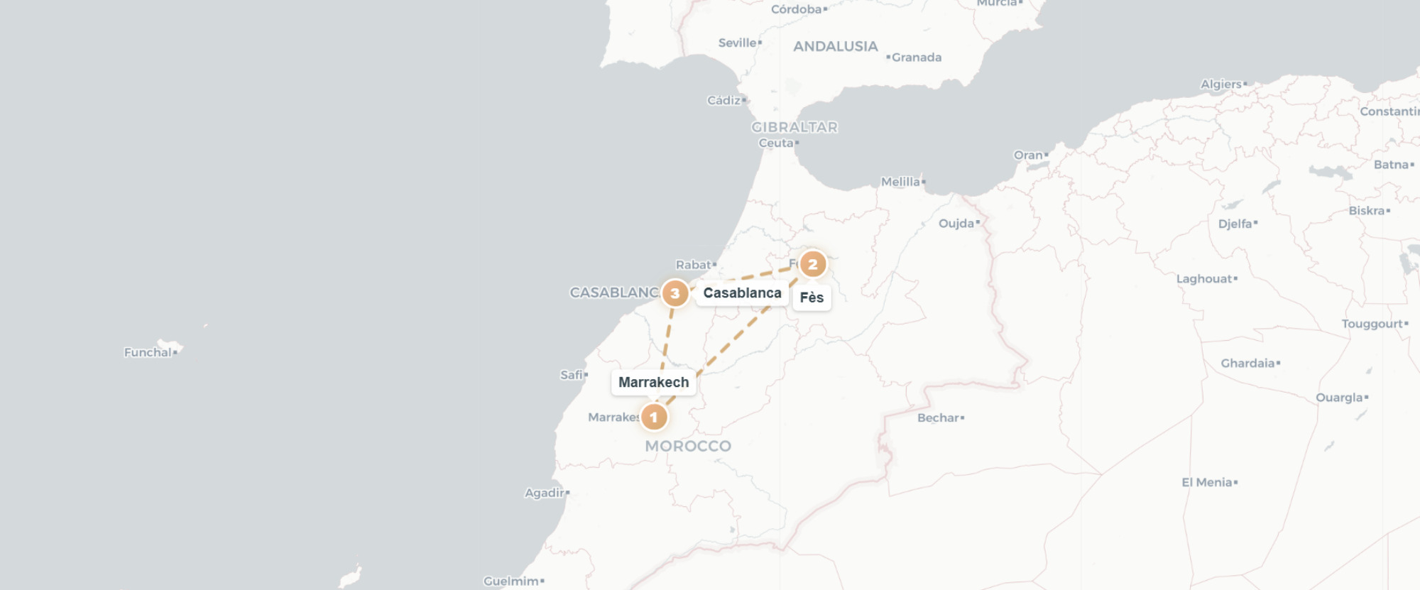 Jet tours sur les traces des dynasties marocaines - Un circuit de 7 nuits à travers les grandes villes impériales du Maroc, entre patrimoine historique et culture arabo-andalouse. - Maroc : Marrakech, Fès & Casablanca