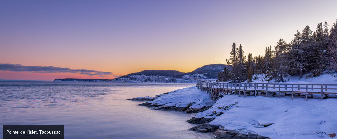 Magie d'hiver au fjord-du-Saguenay - Circuit de 8 jours au cœur du Québec en hiver, entre activités nordiques, nature enneigée et immersion dans la chaleur humaine du Saguenay. - Canada : Montréal, Fjord du Saguenay & Québec