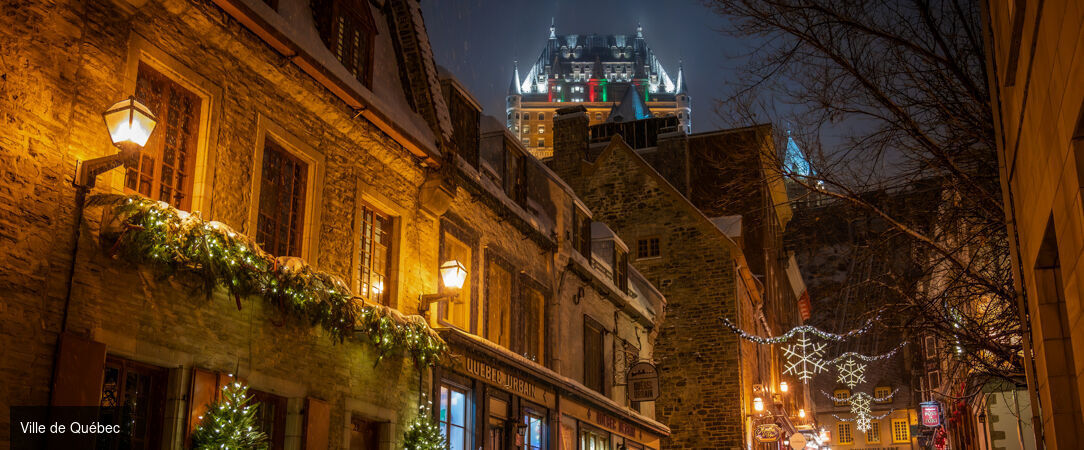 Magie d'hiver au fjord-du-Saguenay - Circuit de 7 nuits et 8 jours au cœur du Québec en hiver, entre activités nordiques, nature enneigée et immersion dans la chaleur humaine du Saguenay. - Canada : Montréal, fjord-du-Saguenay & Québec
