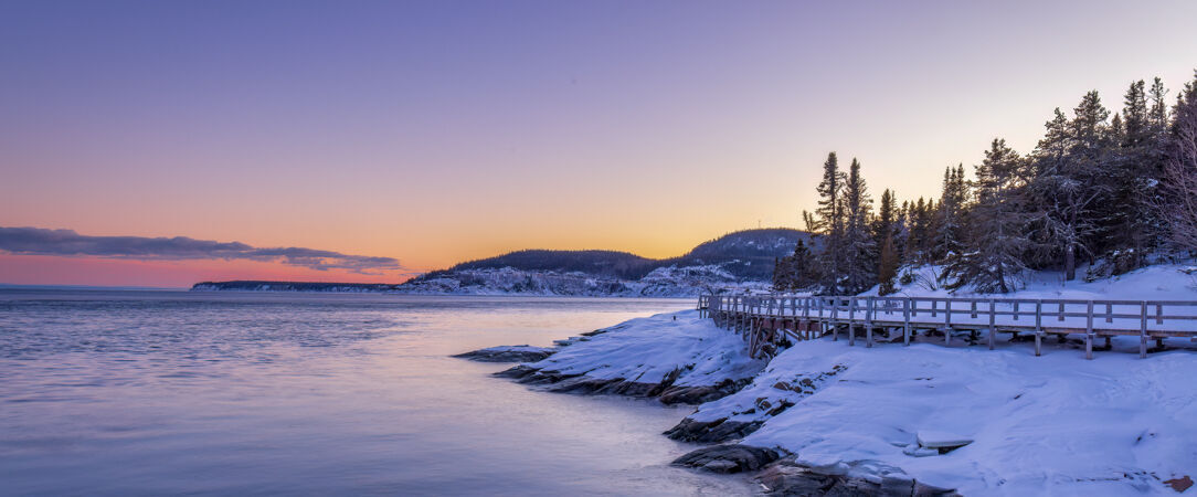 Magie d'hiver au fjord-du-Saguenay -  - Canada : Montréal, Fjord-du-Saguenay & Québec