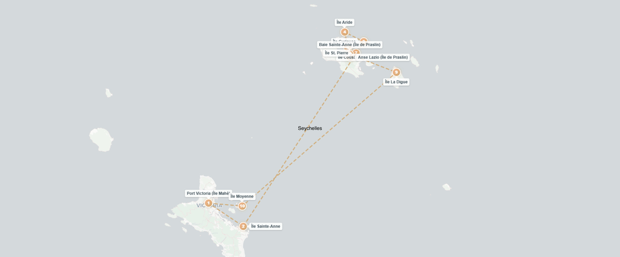 Croisière de rêve au fil des îles des Seychelles - Croisière de 7 nuits aux Seychelles : îles paradisiaques, eaux cristallines et nature préservée à bord du Pegasos. - Seychelles