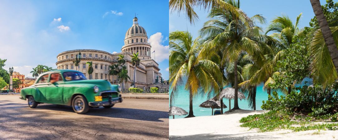 Cuba en deux temps, version luxe - Combiné de luxe à Cuba entre 7 et 14 nuits, des beautés de la Havane aux plaisirs balnéaires de Los Cayos. - Cuba : La Havane & Cayo Santa Maria