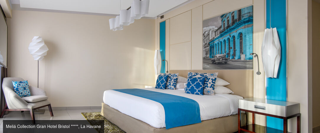 Cuba en deux temps, version luxe - Combiné de luxe à Cuba entre 7 et 14 nuits, des beautés de la Havane aux plaisirs balnéaires de Cayo Santa Maria. - Cuba : La Havane & Cayo Santa Maria