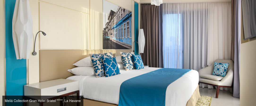 Cuba en deux temps, version luxe - Combiné de luxe à Cuba entre 7 et 14 nuits, des beautés de la Havane aux plaisirs balnéaires de Cayo Santa Maria. - Cuba : La Havane & Cayo Santa Maria