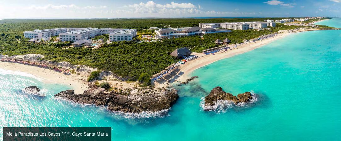 Cuba en deux temps, version luxe - Combiné de luxe à Cuba entre 7 et 14 nuits, des beautés de la Havane aux plaisirs balnéaires de Cayo Santa Maria. - Cuba : La Havane & Cayo Santa Maria