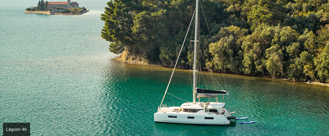 Catamaran de luxe en Croatie -  - Croatie d’île en île, de Mljet à Korcula