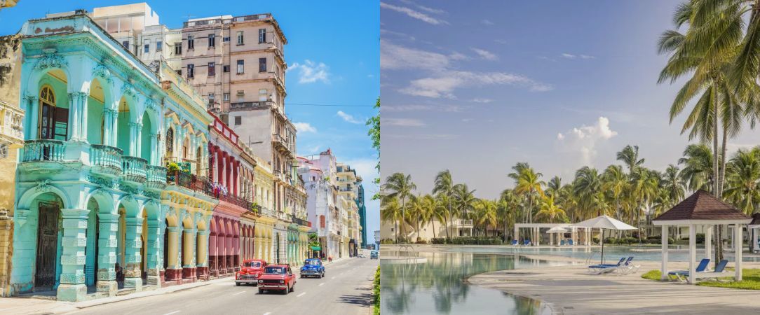 Des charmes culturels de La Havane aux douceurs de Varadero - Un voyage de 5 à 14 nuits dans l'authenticité vibrante de La Havane et sur les plages mythiques de Varadero. - Cuba : La Havane & Varadero