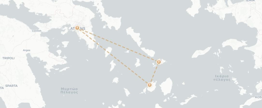 Athènes, Paros & Mykonos en hôtels 3 ou 4 étoiles -  - Grèce