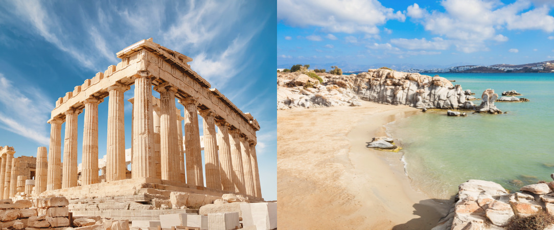 Athènes, Paros & Mykonos en hôtels 3 ou 4 étoiles -  - Grèce