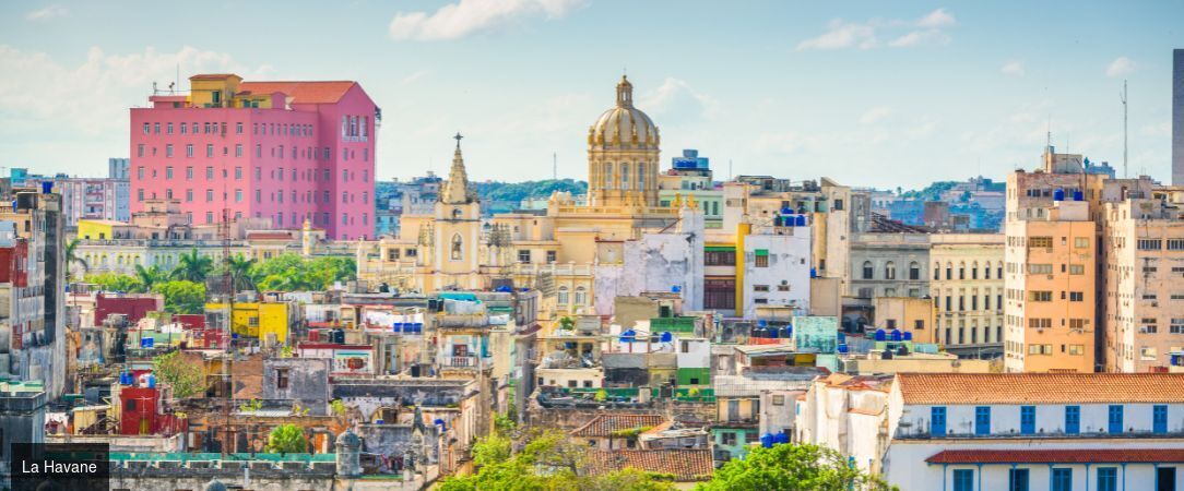 Cuba en deux temps, de la ville à la mer - Combiné de 5 à 14 nuits à Cuba, entre immersion culturelle à La Havane et séjour balnéaire sur la côte nord. - Cuba : La Havane & Jibacoa