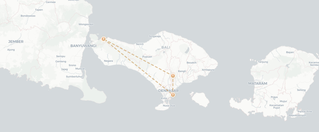 Échappée balinaise en trois escales - Combiné de 7, 9, 10, 12 ou 14 nuits en trois étapes relaxantes, de Ubud à Sanur en passant par Banyuwedang. - Bali : Ubud, Banyuwedang, Sanur