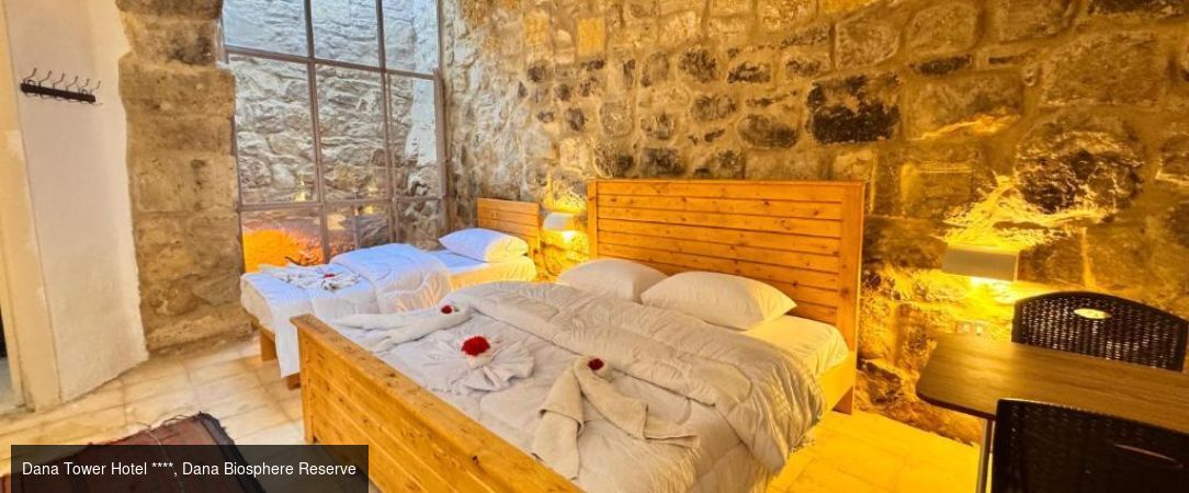 Trésors et saveurs de Jordanie - Circuit privatif de 11 nuits : un voyage fascinant à la découverte des trésors antiques et des saveurs de la Jordanie. - Jordanie : Amman, Petra, Dana, Wadi Rum, Mer Morte