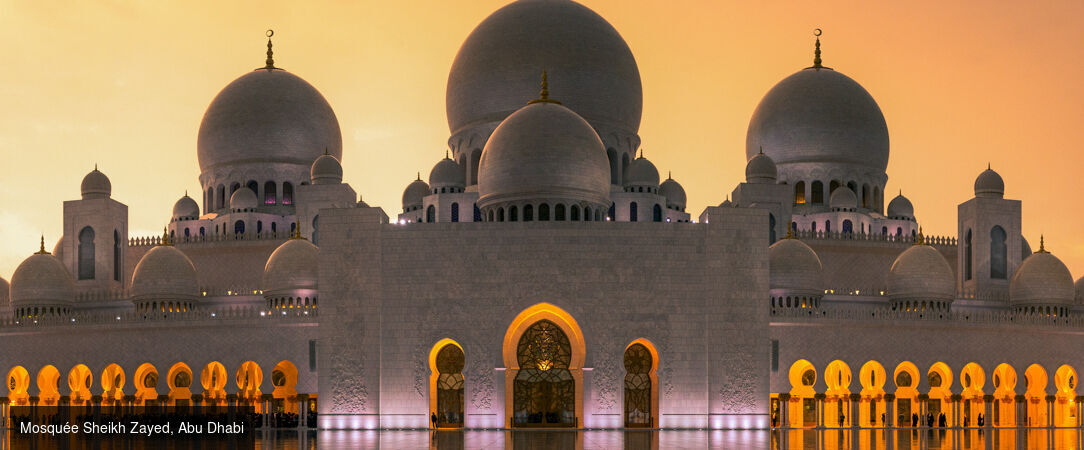 Entre désert, gratte-ciels et traditions - Circuit de 4 nuits entre Dubaï et Abu Dhabi, à la découverte du fascinant contraste entre modernité étincelante, culture orientale et splendeurs du désert. - Émirats arabes unis : Dubaï & Abu Dhabi
