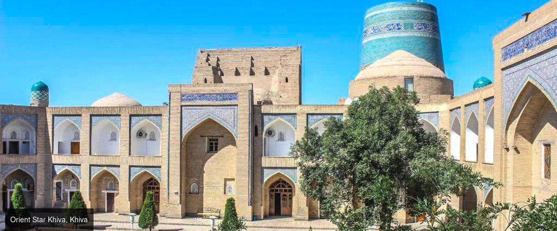Sur la Route de la Soie, entre cités légendaires et déserts d’or - Un voyage au cœur de l’Asie centrale, entre palais somptueux et déserts infinis d’Ouzbékistan. - Ouzbékistan : Khiva, Boukhara & Samarcande