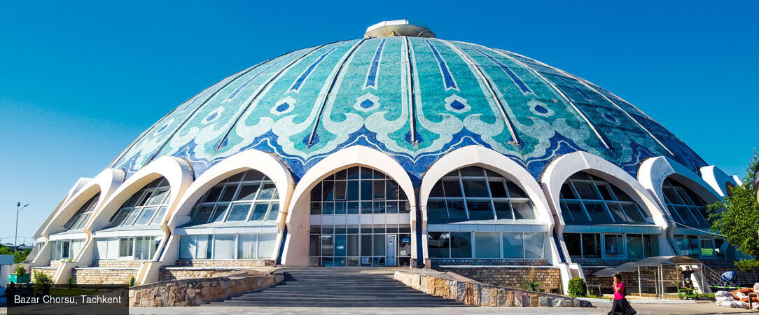 Sur la Route de la Soie, entre cités légendaires et déserts d’or - Circuit individuel de 6 à 8 nuits à la découverte des joyaux de l’Ouzbékistan, de Khiva à Samarcande, avec trajets en train, transferts inclus et immersion au cœur des grandes civilisations d’Orient. - Ouzbékistan : Khiva, Boukhara & Samarcande