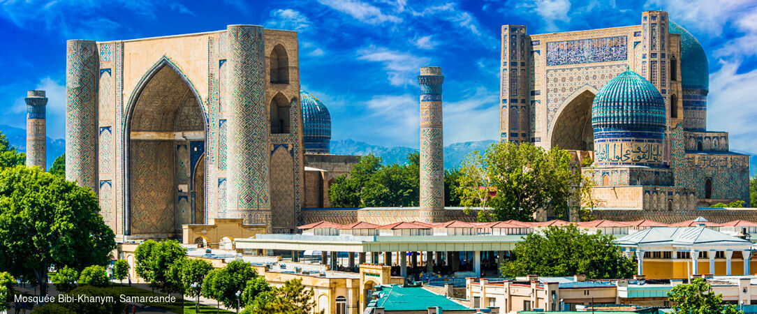 Sur la Route de la Soie, entre cités légendaires et déserts d’or - Circuit individuel de 6 à 8 nuits à la découverte des joyaux de l’Ouzbékistan, de Khiva à Samarcande, avec trajets en train, transferts inclus et immersion au cœur des grandes civilisations d’Orient. - Ouzbékistan : Khiva, Boukhara & Samarcande