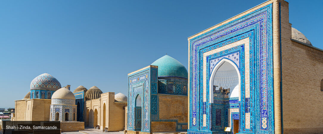 Sur la Route de la Soie, entre cités légendaires et déserts d’or - Circuit individuel de 6 à 8 nuits à la découverte des joyaux de l’Ouzbékistan, de Khiva à Samarcande, avec trajets en train, transferts inclus et immersion au cœur des grandes civilisations d’Orient. - Ouzbékistan : Khiva, Boukhara & Samarcande