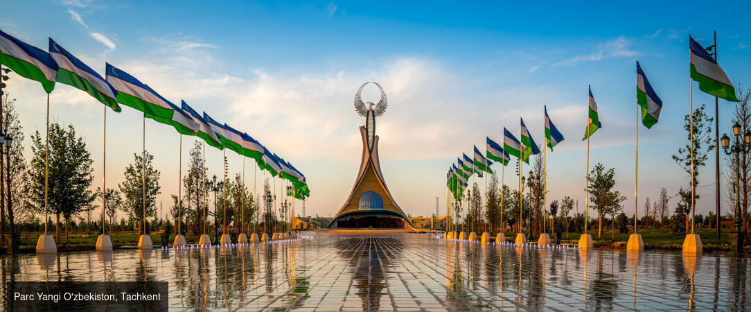 Sur la Route de la Soie, entre cités légendaires et déserts d’or - Circuit individuel de 6 à 8 nuits à la découverte des joyaux de l’Ouzbékistan, de Khiva à Samarcande, avec trajets en train, transferts inclus et immersion au cœur des grandes civilisations d’Orient. - Ouzbékistan : Khiva, Boukhara & Samarcande