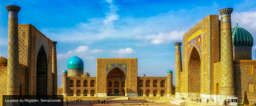 Sur la Route de la Soie, entre cités légendaires et déserts d’or - Circuit individuel de 6 à 8 nuits à la découverte des joyaux de l’Ouzbékistan, de Khiva à Samarcande, avec trajets en train, transferts inclus et immersion au cœur des grandes civilisations d’Orient. - Ouzbékistan : Khiva, Boukhara & Samarcande
