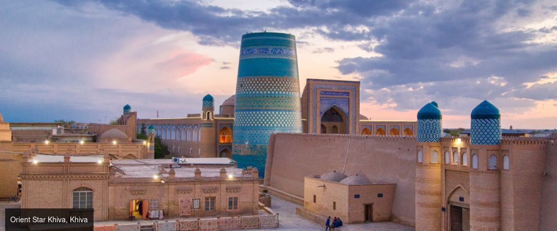 Sur la Route de la Soie, entre cités légendaires et déserts d’or - Circuit individuel de 6 à 8 nuits à la découverte des joyaux de l’Ouzbékistan, de Khiva à Samarcande, avec trajets en train, transferts inclus et immersion au cœur des grandes civilisations d’Orient. - Ouzbékistan : Khiva, Boukhara & Samarcande