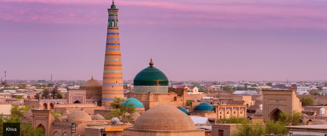 Sur la Route de la Soie, entre cités légendaires et déserts d’or - Circuit individuel de 6 à 8 nuits à la découverte des joyaux de l’Ouzbékistan, de Khiva à Samarcande, avec trajets en train, transferts inclus et immersion au cœur des grandes civilisations d’Orient. - Ouzbékistan : Khiva, Boukhara & Samarcande