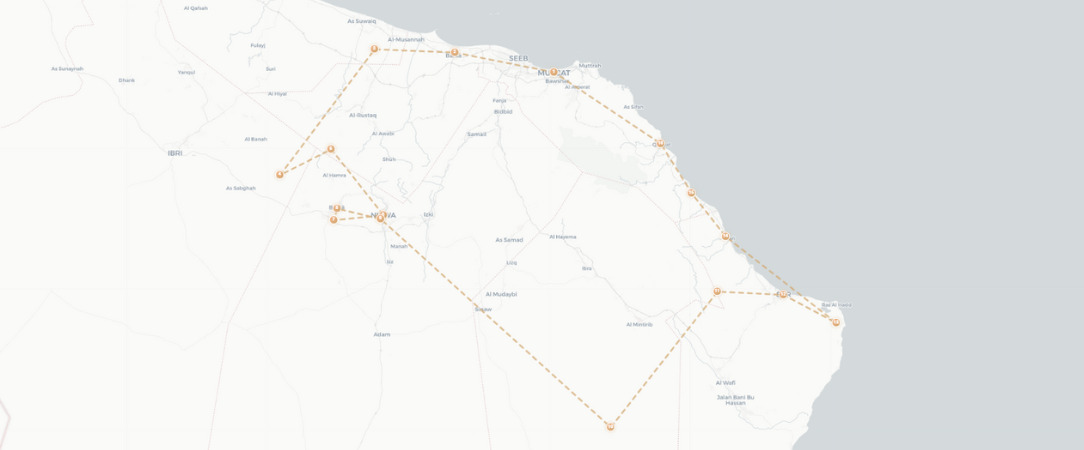 Les Incontournables d'Oman - Circuit groupé de 6 nuits à la découverte des incontournables d'Oman - Oman : Mascate, Nizwa, Wahiba Sands & Ras Al Jinz